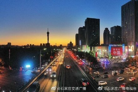 石家庄,历史与现代交织的璀璨夜景之城